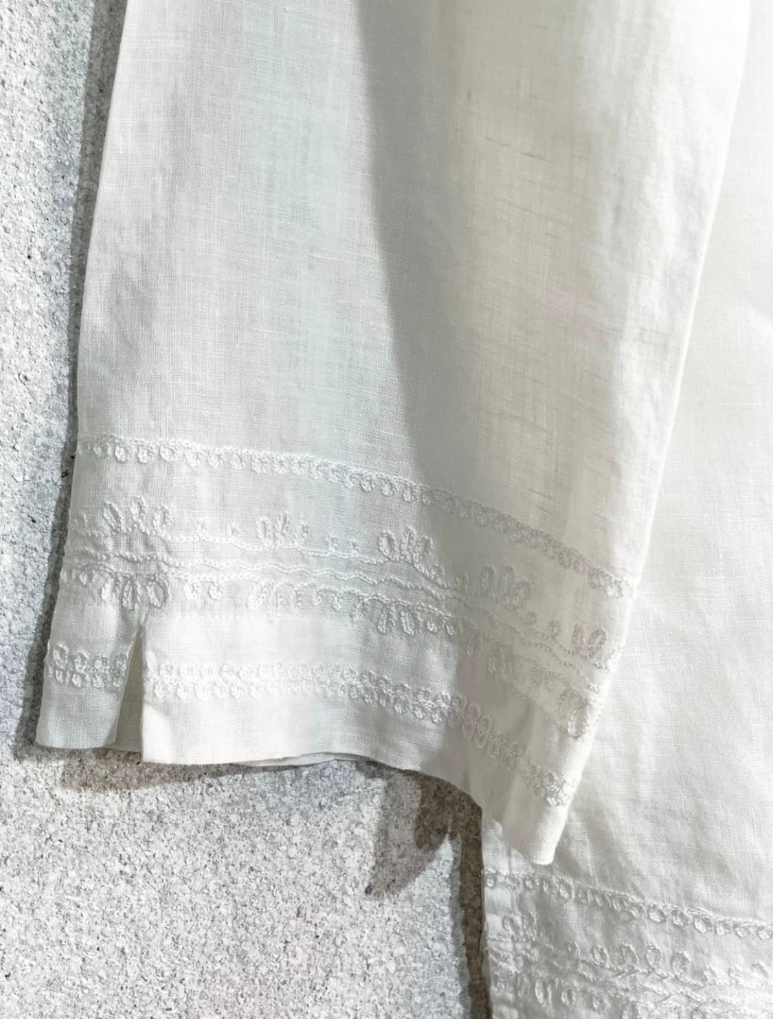 브룩스 브라더스 아이리쉬 린넨 자수 셔츠 상품이미지4