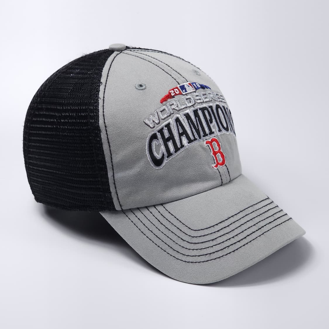 47 2018 보스턴 월드 시리즈 우승 기념 MLB 메쉬 볼캡 모자 상품이미지3