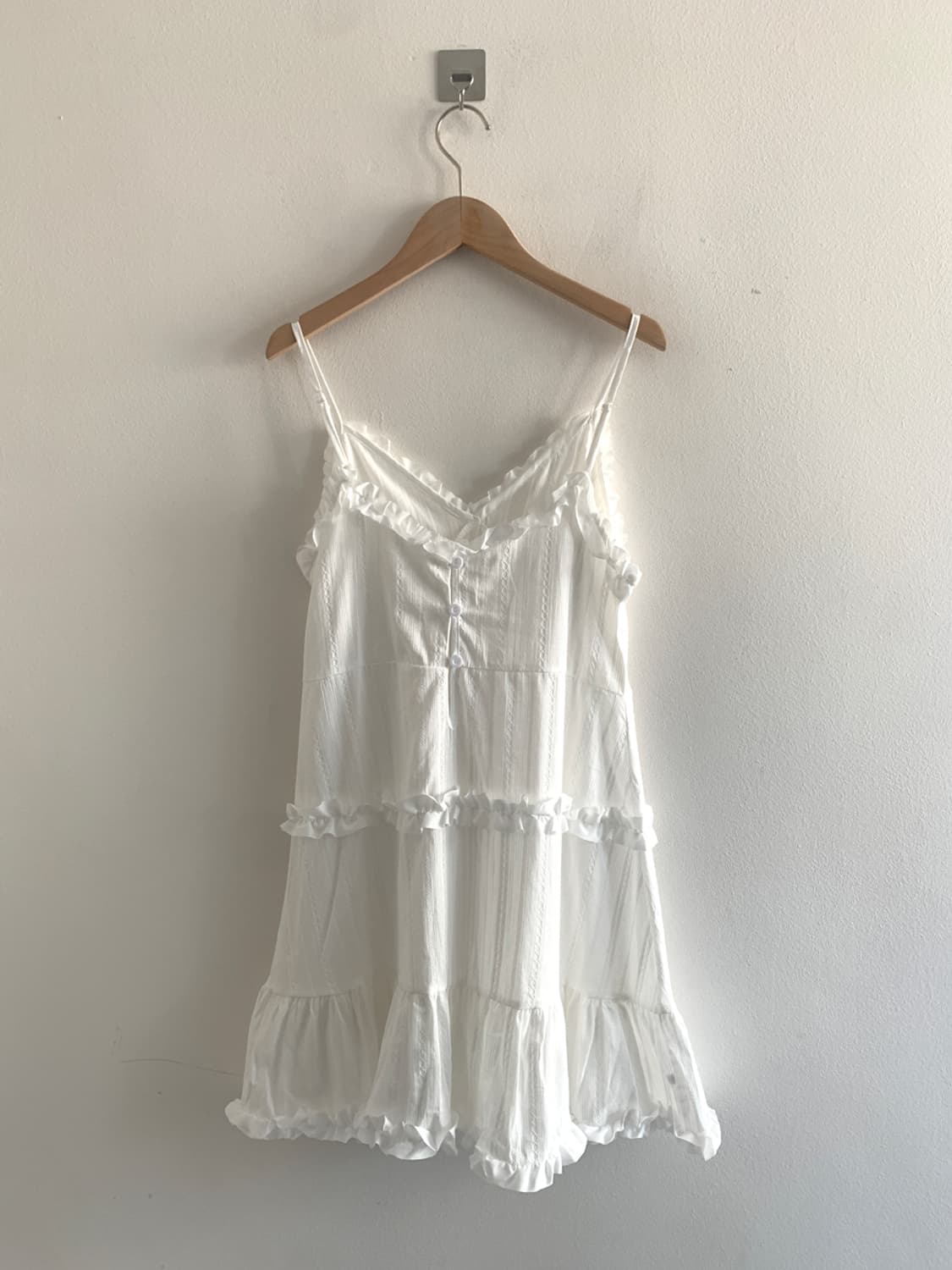 Liah frill button dress 상품이미지7