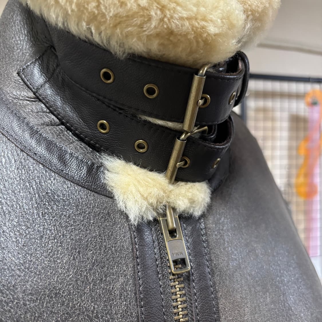 드림월드 B-3 무스탕 상품이미지3