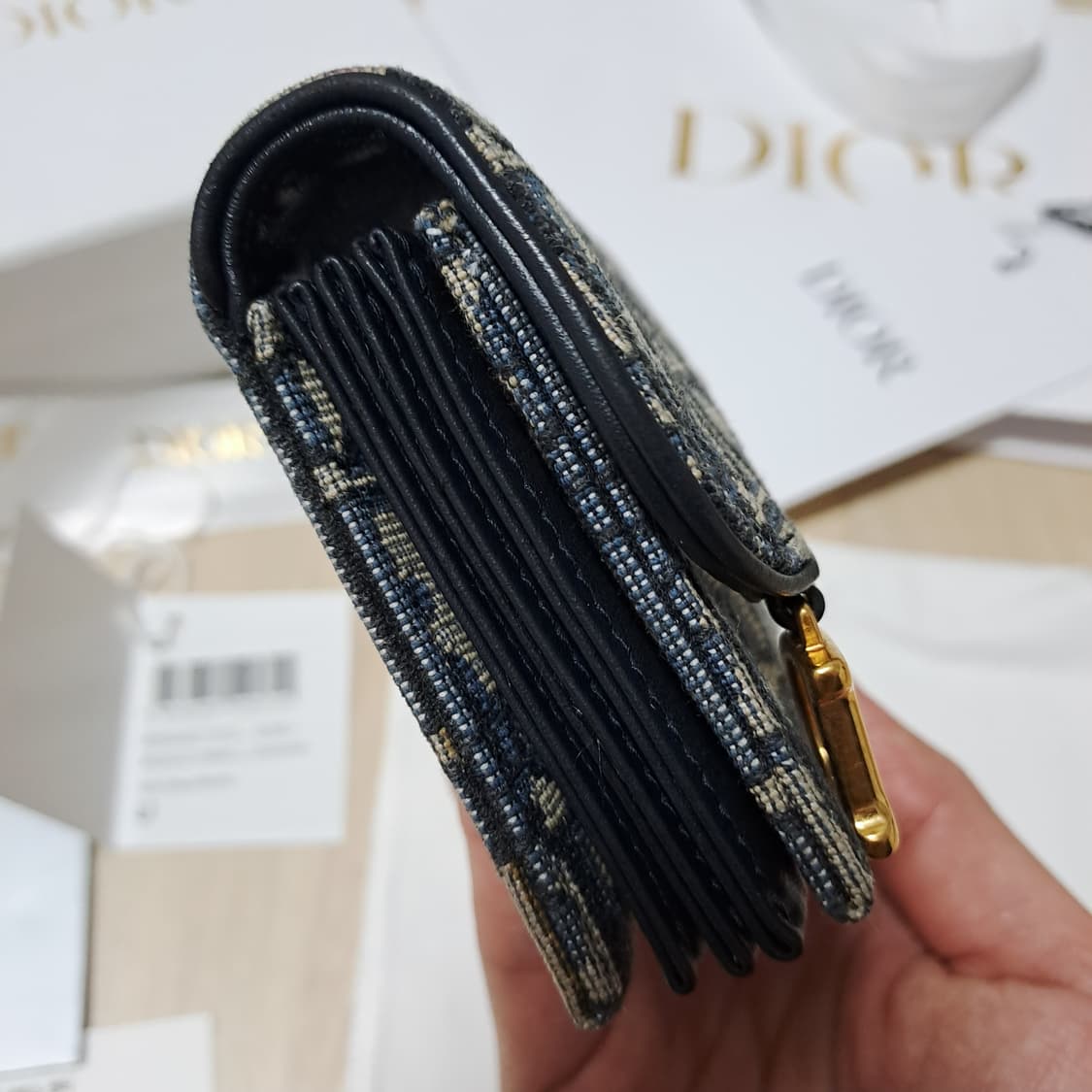 [100%/정품] 디올 새들 오블리크 아코디언 지갑,디올지갑,디올카드지갑 상품이미지6