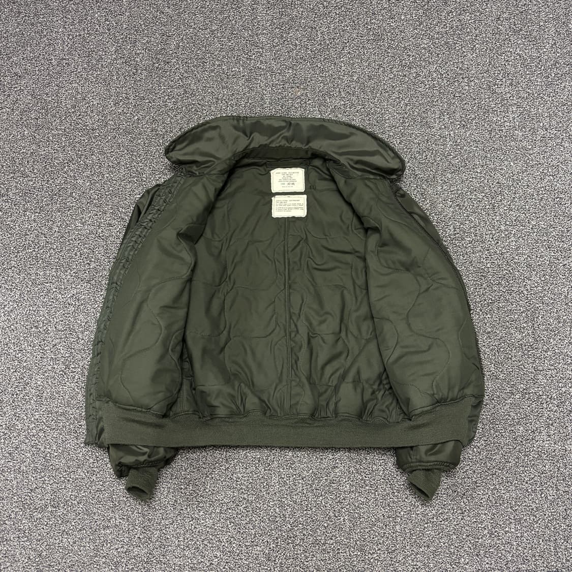 80s 오리지널 cwu-45p 플라이트 자켓 초기형 상품이미지3