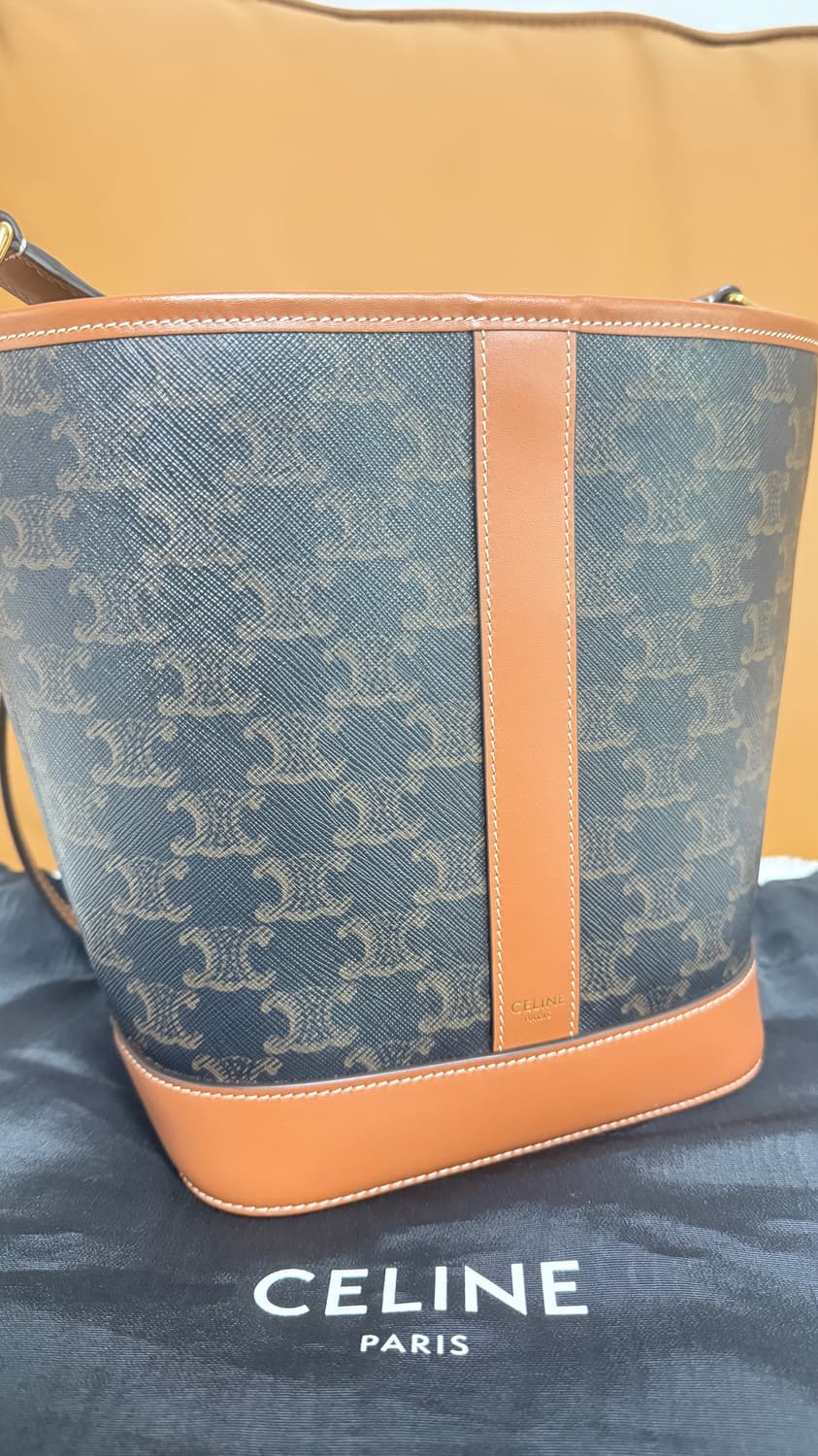 셀린느 트리옹프 스몰 버킷백 상품이미지1