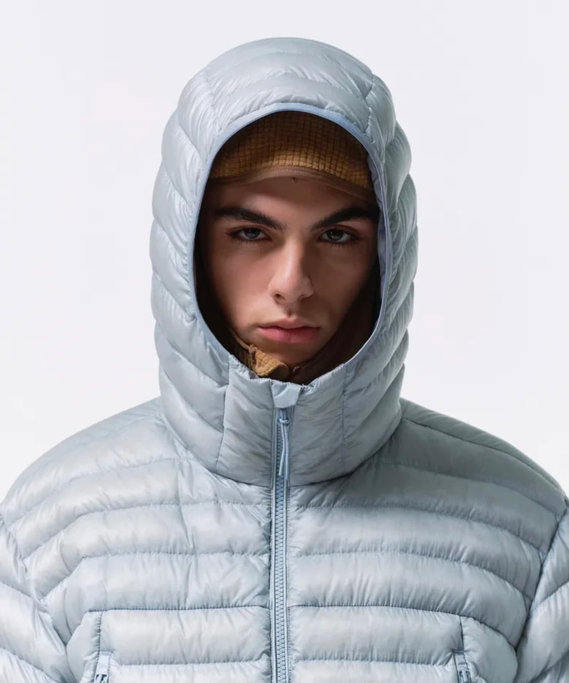 [XL] 무신사 스탠다드 시티레저 시어 립스탑 후디드 라이트 다운 상품이미지3