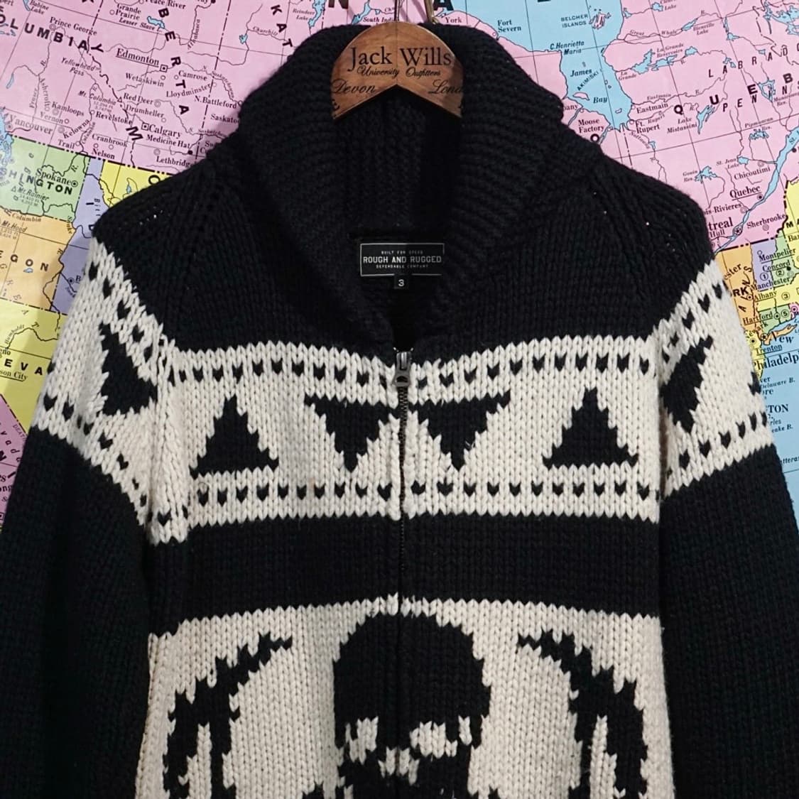 러프앤러기드 스컬 코위찬 자켓 상품이미지4