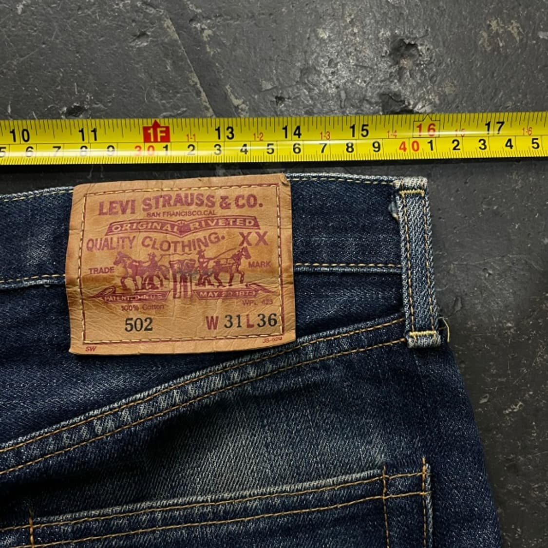 31 리바이스 502 청바지  상품이미지9