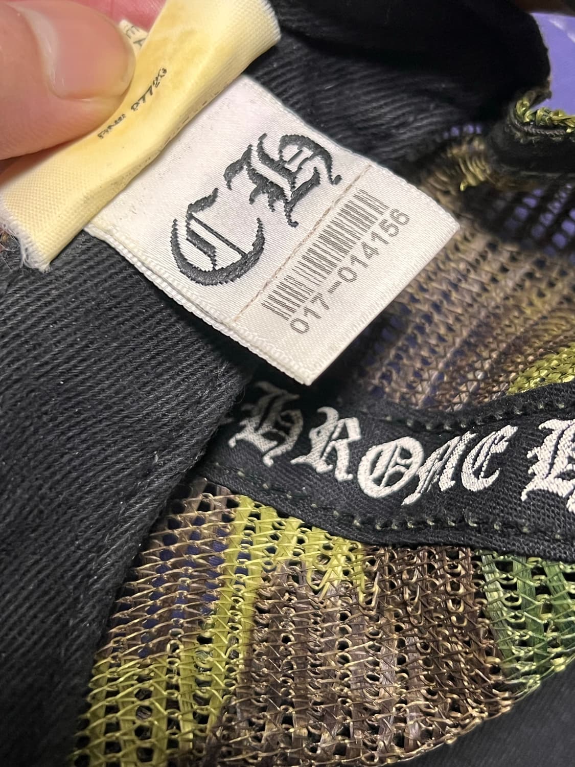 크롬하츠 FUCK 할리우드 캡 카모 상품이미지4