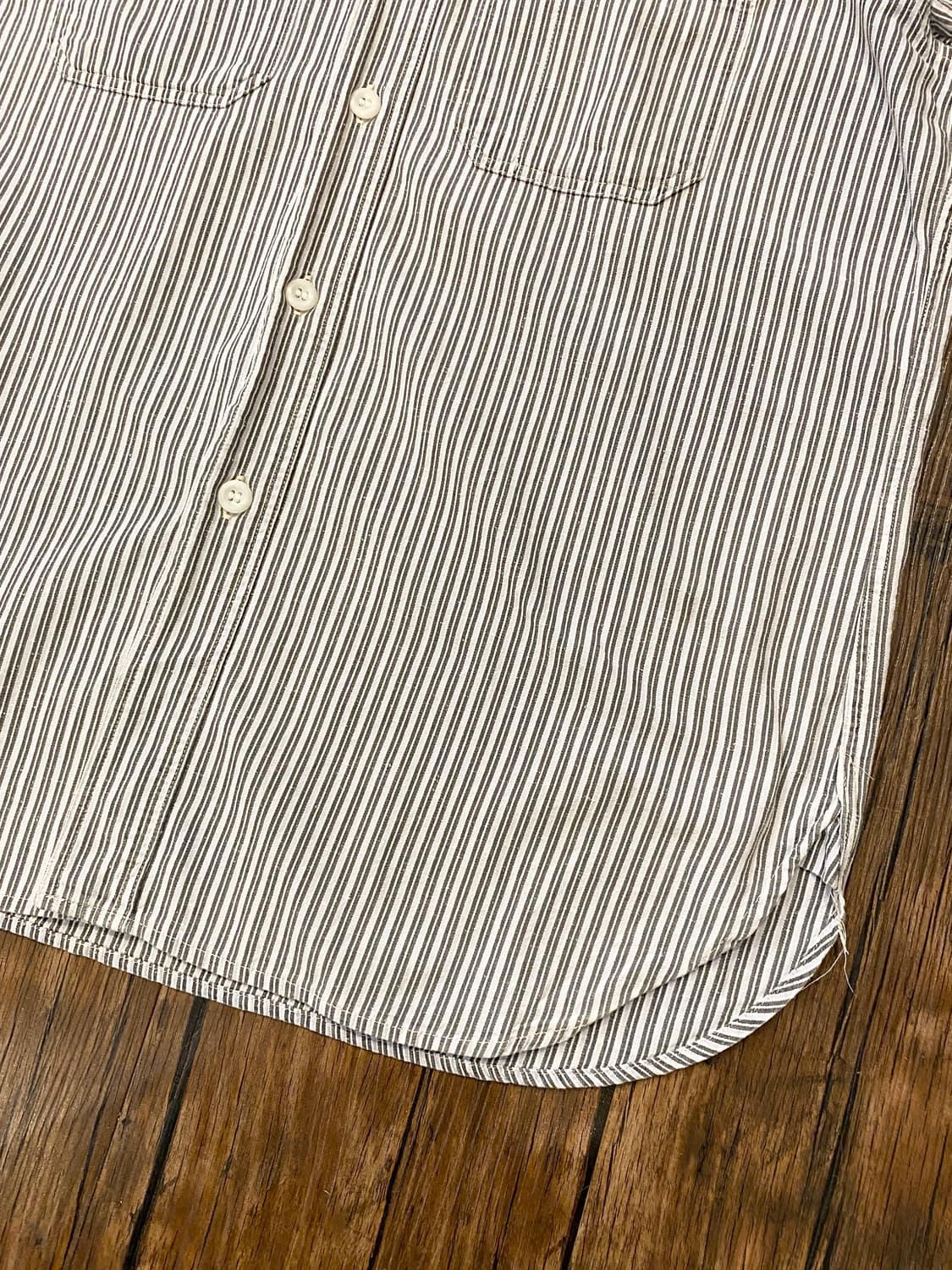 슈가케인 스트라이프 워크 셔츠 상품이미지5