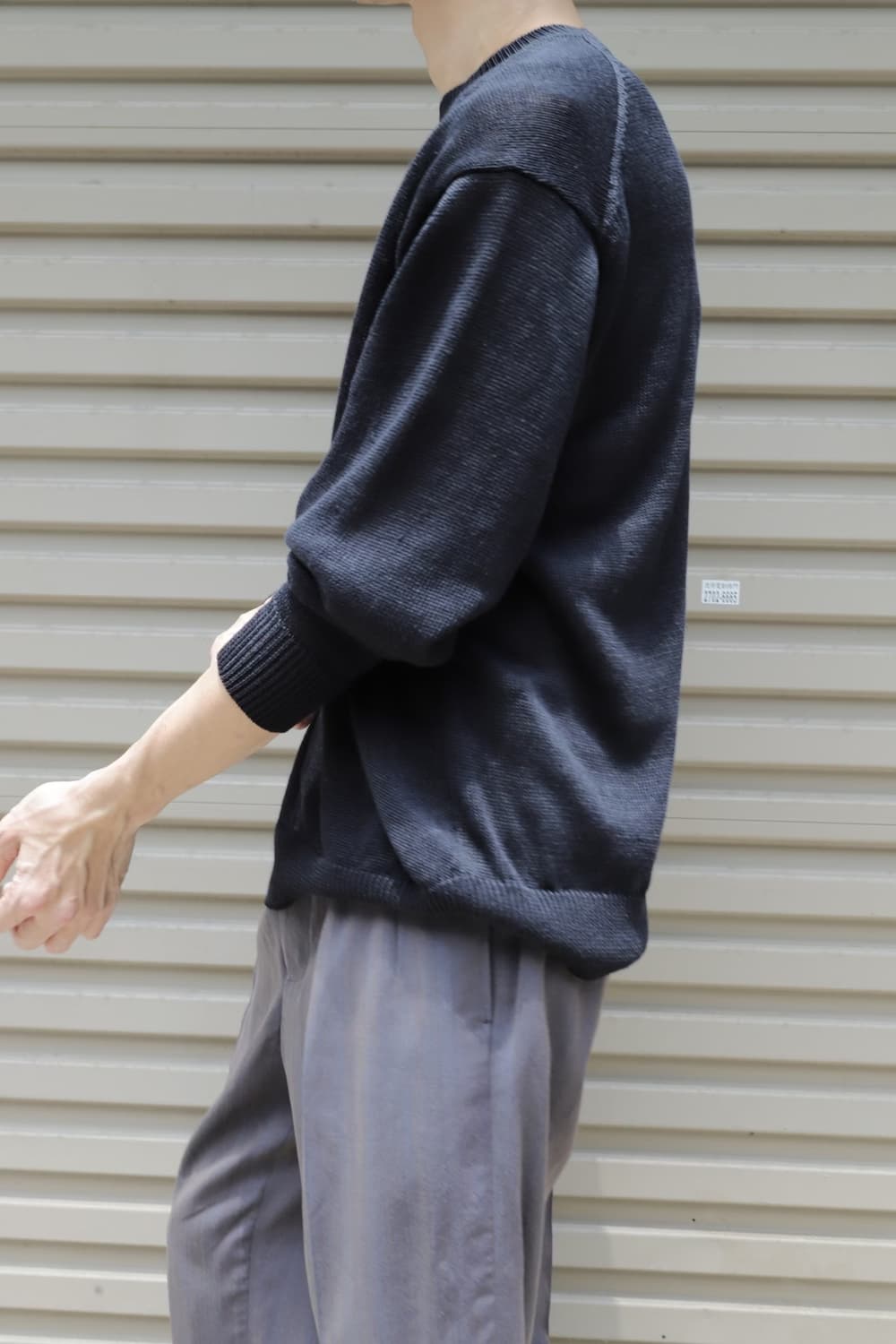 26ss comoli 코모리 린넨 크루넥 니트 3 상품이미지4