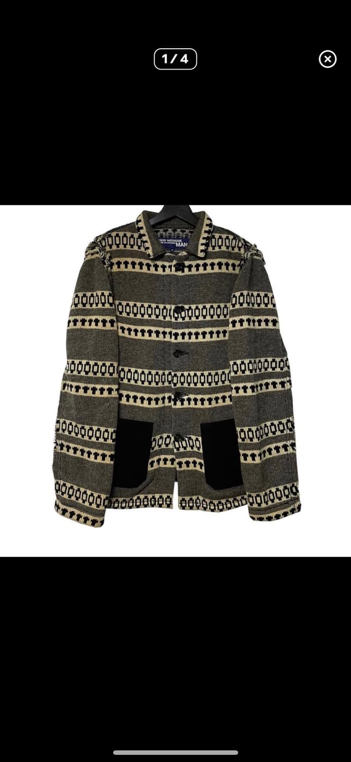 준야와타나베 니트자켓 M 상품이미지1