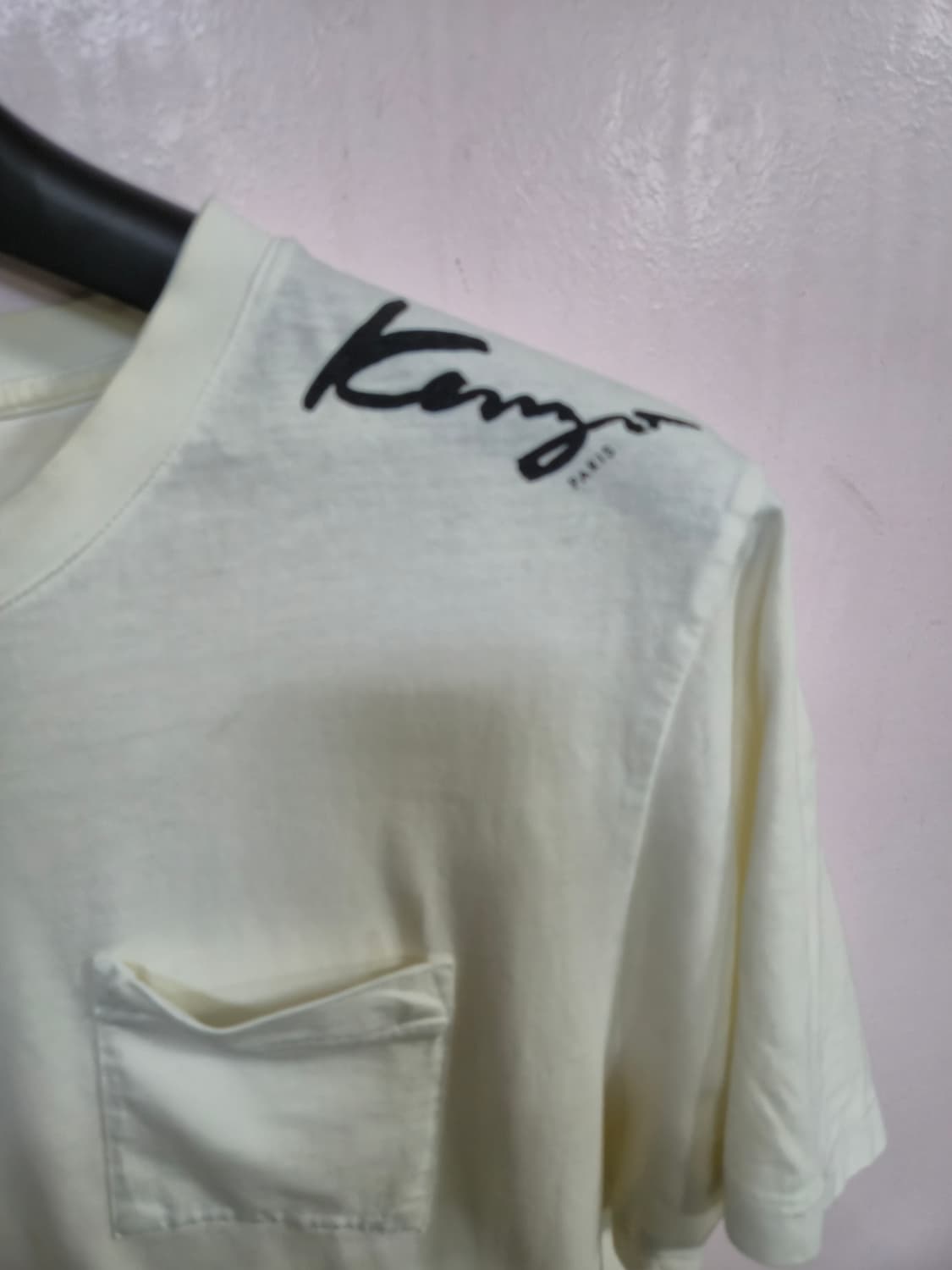 KENZO 겐조 포켓 반팔티 아이보리 상품이미지5