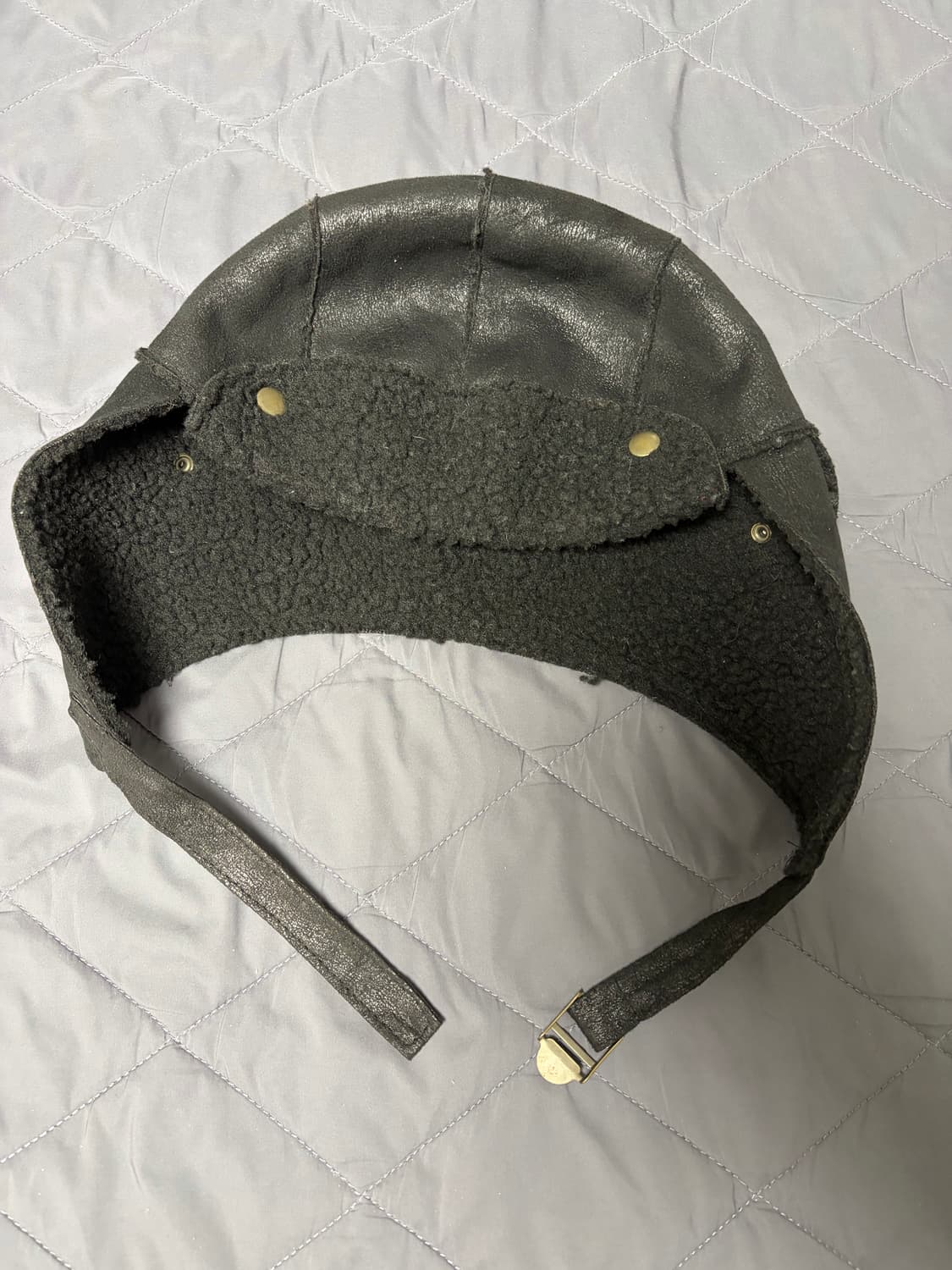 블랙 빈티지 트루퍼햇 상품이미지2