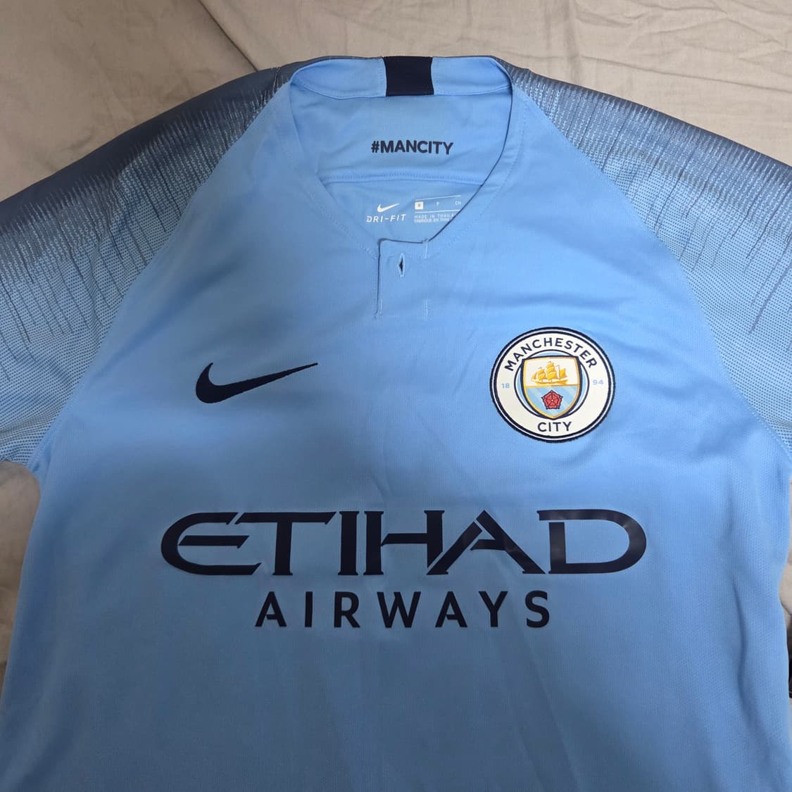 나이키 맨시티 17-18 데브라이너 유니폼 새상품/정품 상품이미지3