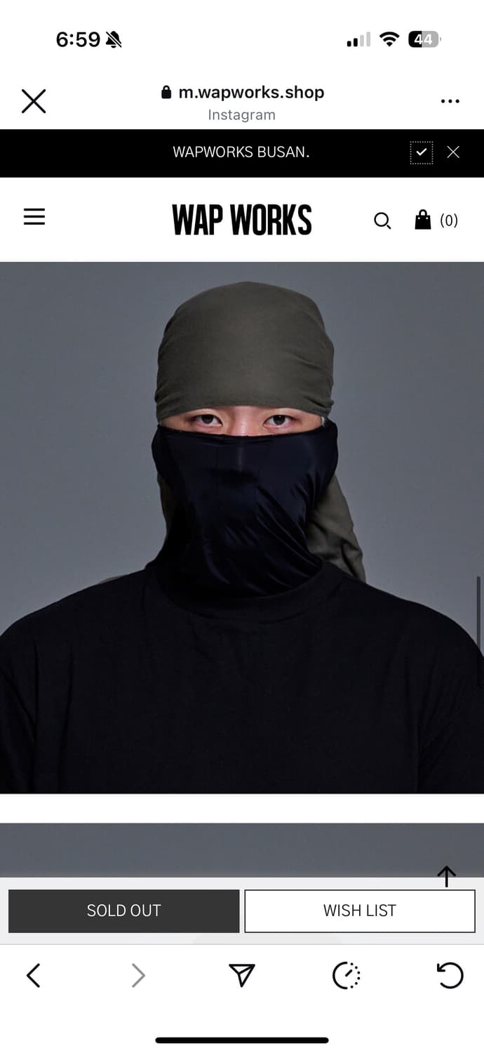 Wap 스카프 구매합니다 상품이미지1