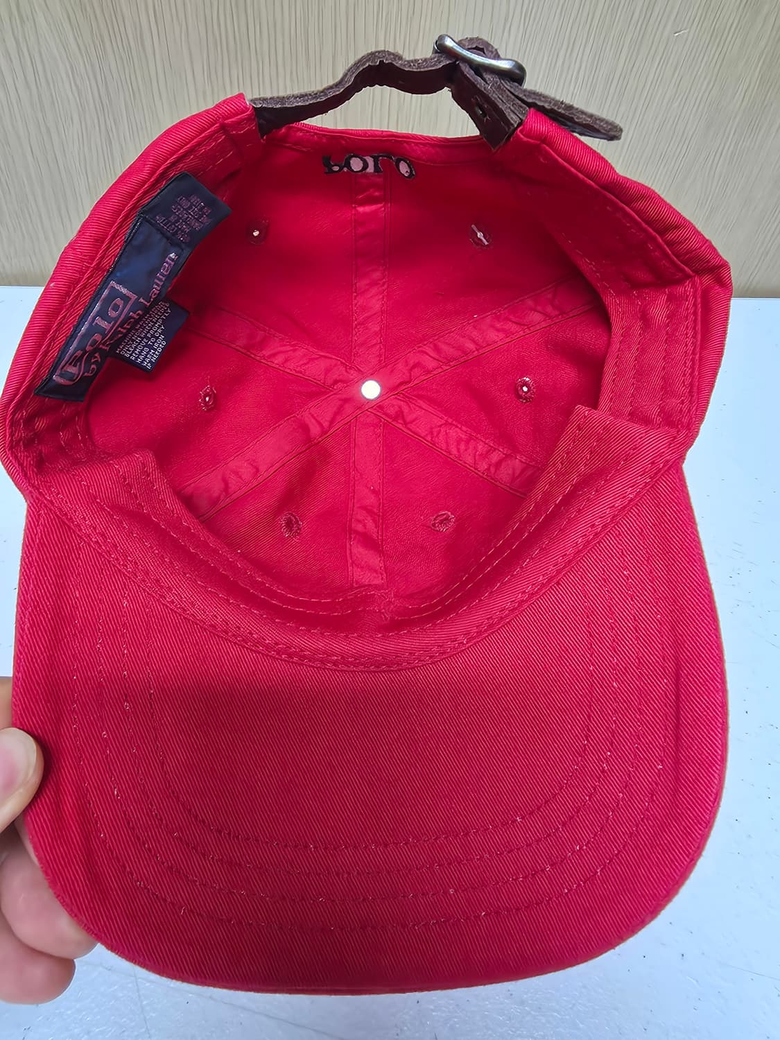 폴로 볼캡 미사용품  상품이미지4