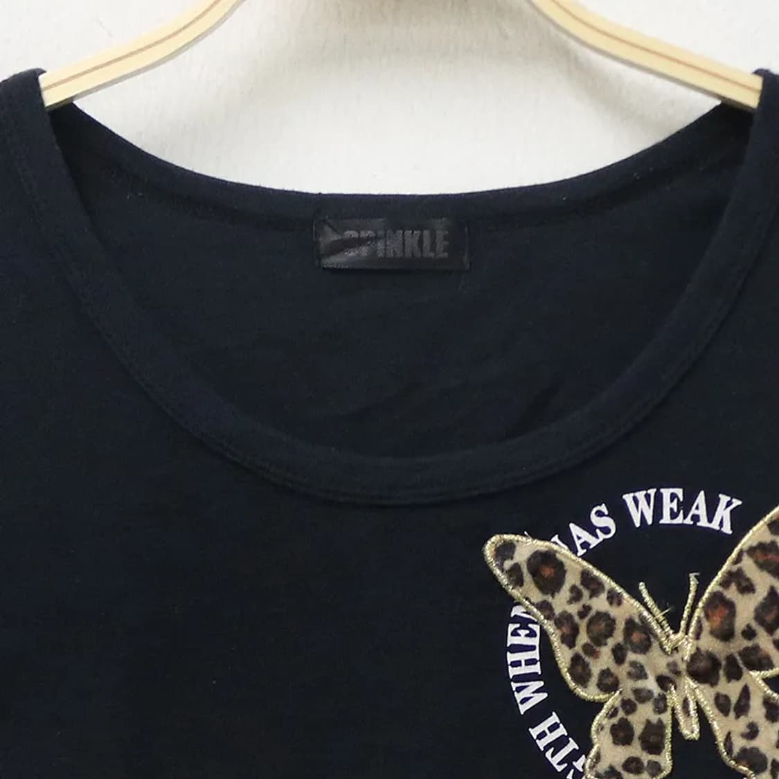 SPINKLE 빈티지 레터링 긴팔 티셔츠 61429 상품이미지3