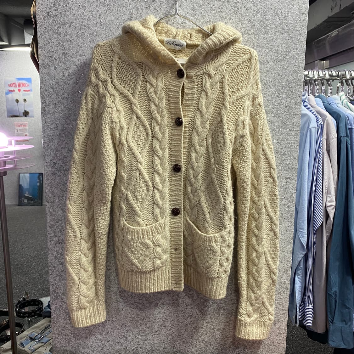 Jpn Vth 울 후드 니트 B2830 상품이미지2