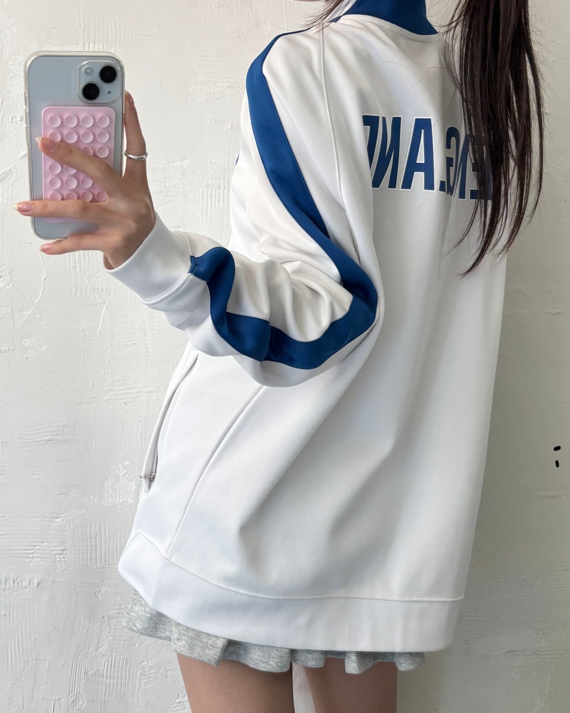 Nike 나이키 국대 화이트블루 잉글랜드 트랙탑 상품이미지2