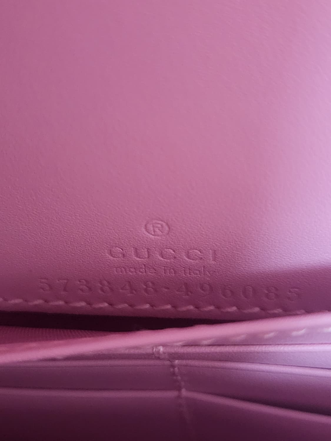 정품)급처미사용새상품!구찌 스트로베리 딸기 WOC거울핑크공주가방 크로스백 상품이미지3