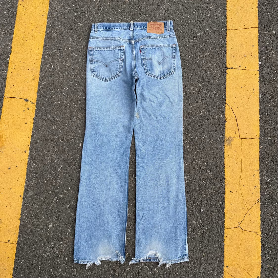 00s USA 빈티지 리바이스 517 부츠컷 상품이미지5