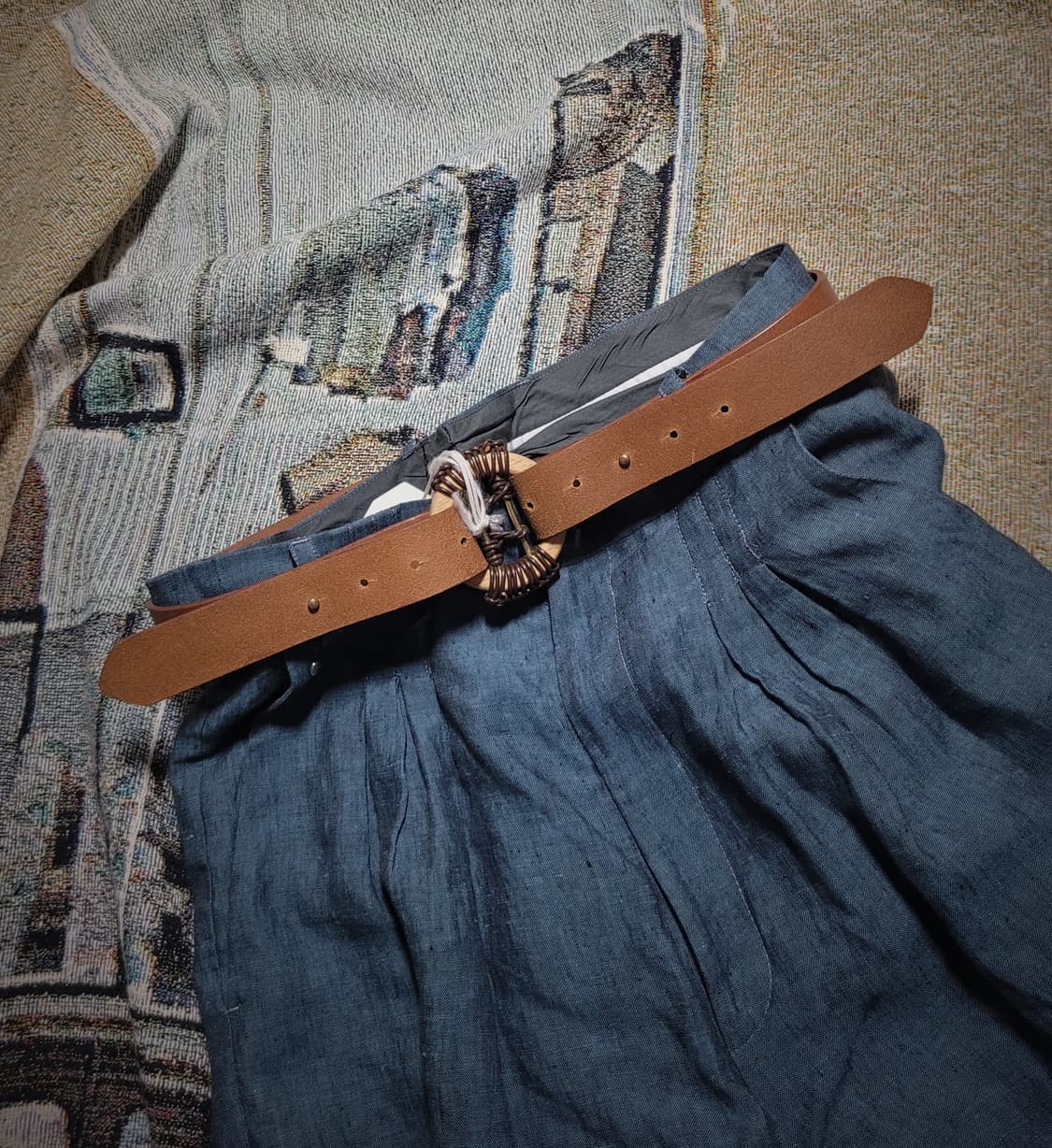 사스콰치 패브릭스 매듭 벨트 상품이미지1