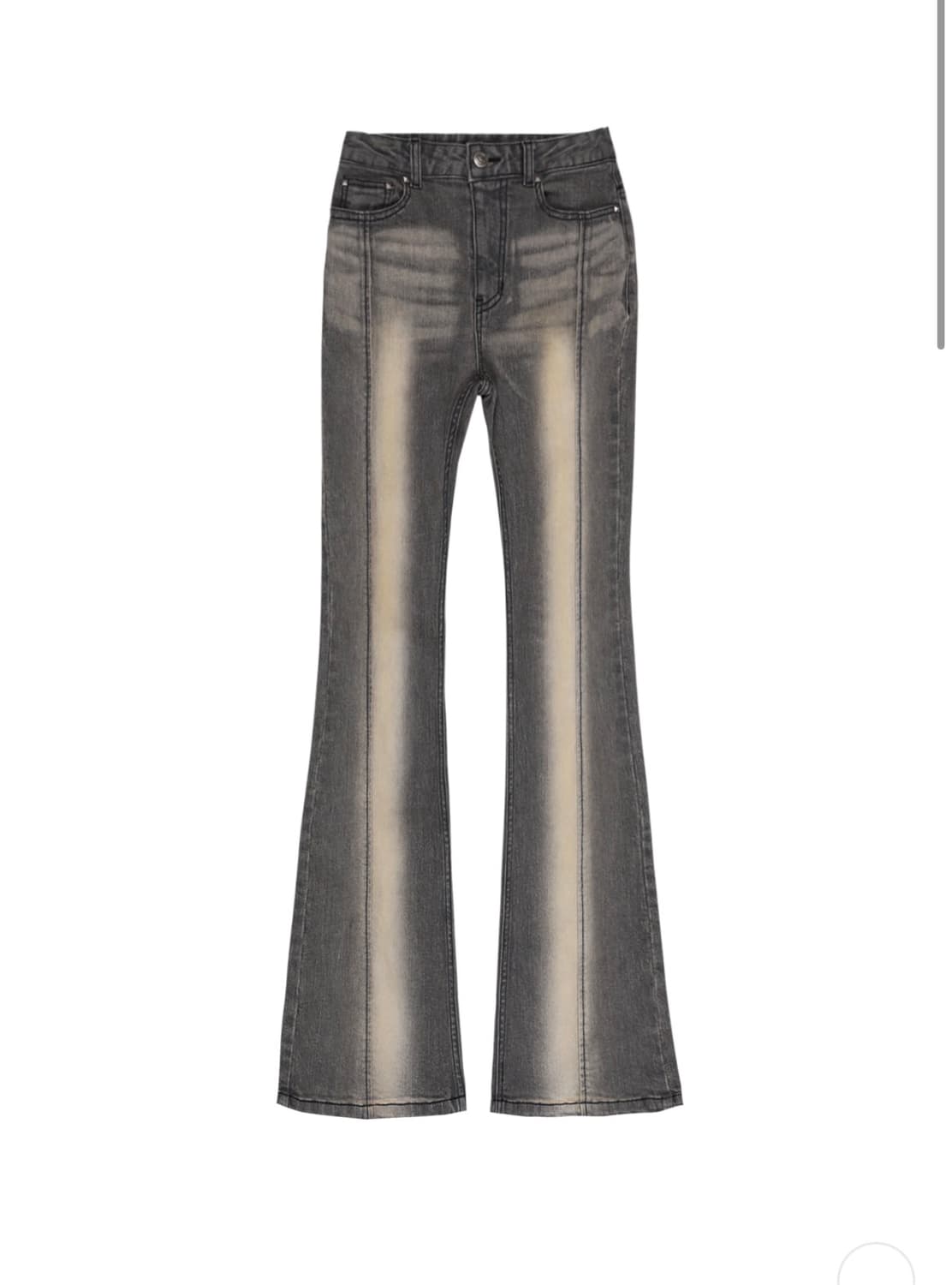 (새상품)달링유어배드 CORSET BOOTS CUT DENIM #DUST 상품이미지5