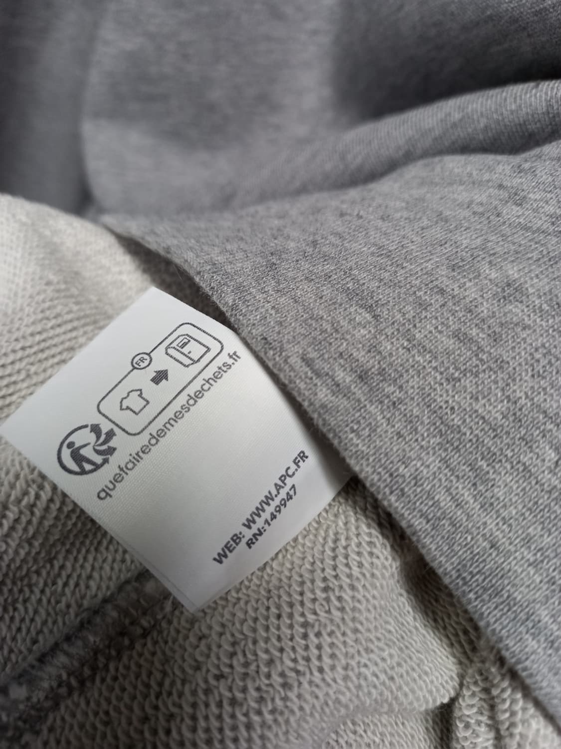 아페쎄 남성 춘추동 맨투맨 XL 상품이미지10