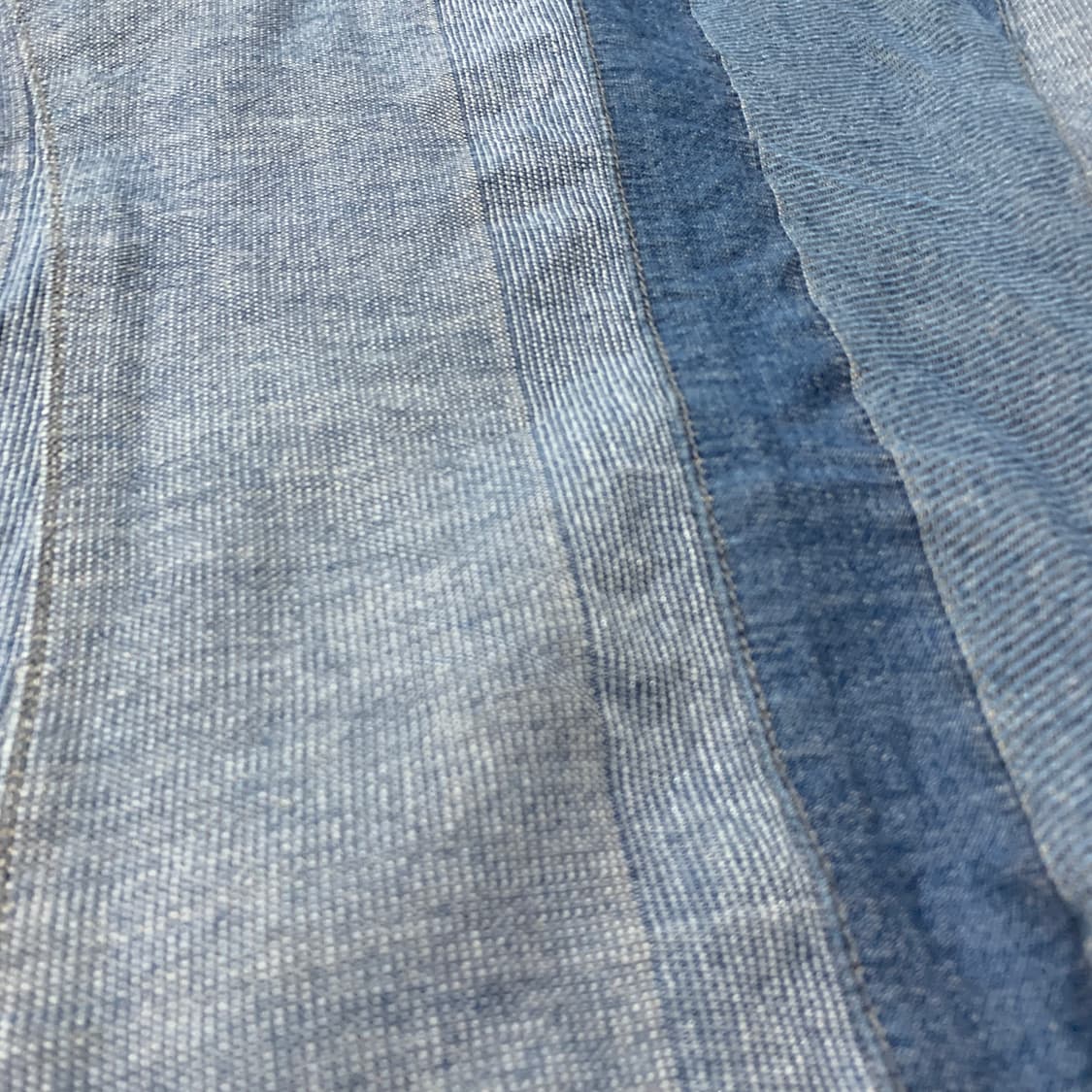 40-90)Cube-cube 패치워크 빈티지 데님자켓 상품이미지4