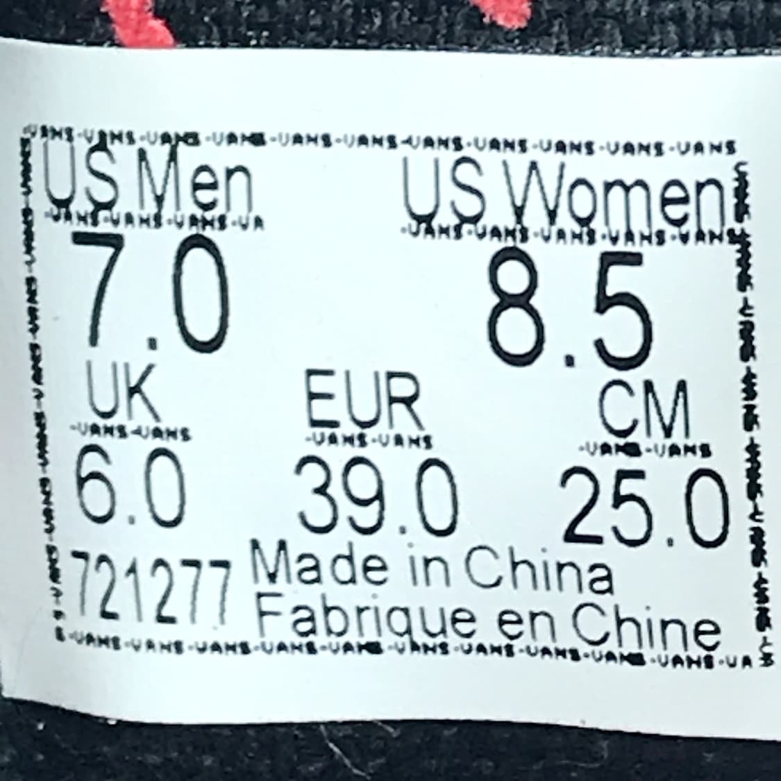 반스 x 기묘한이야기 스니커즈 신발 남성250 상품이미지10