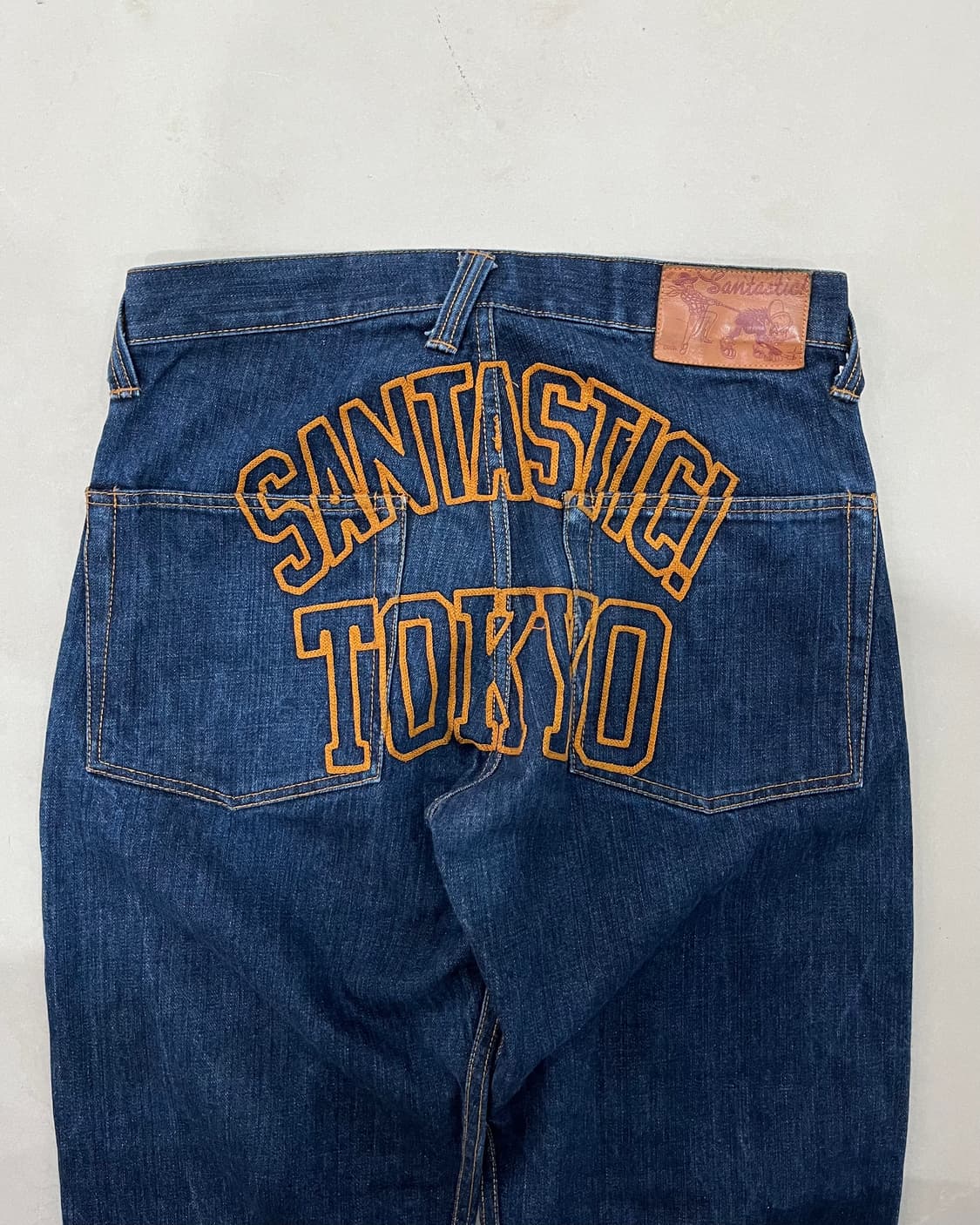 SANTASTIC!  logo denim pants  상품이미지5