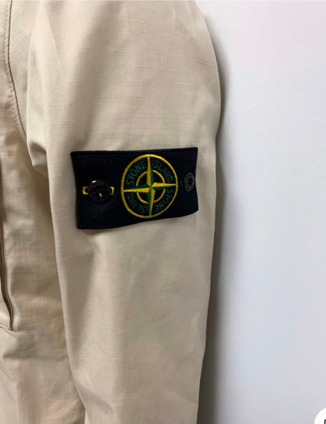 스톤아일랜드 20ss 코튼블렌드오버셔츠 베이지 상품이미지3