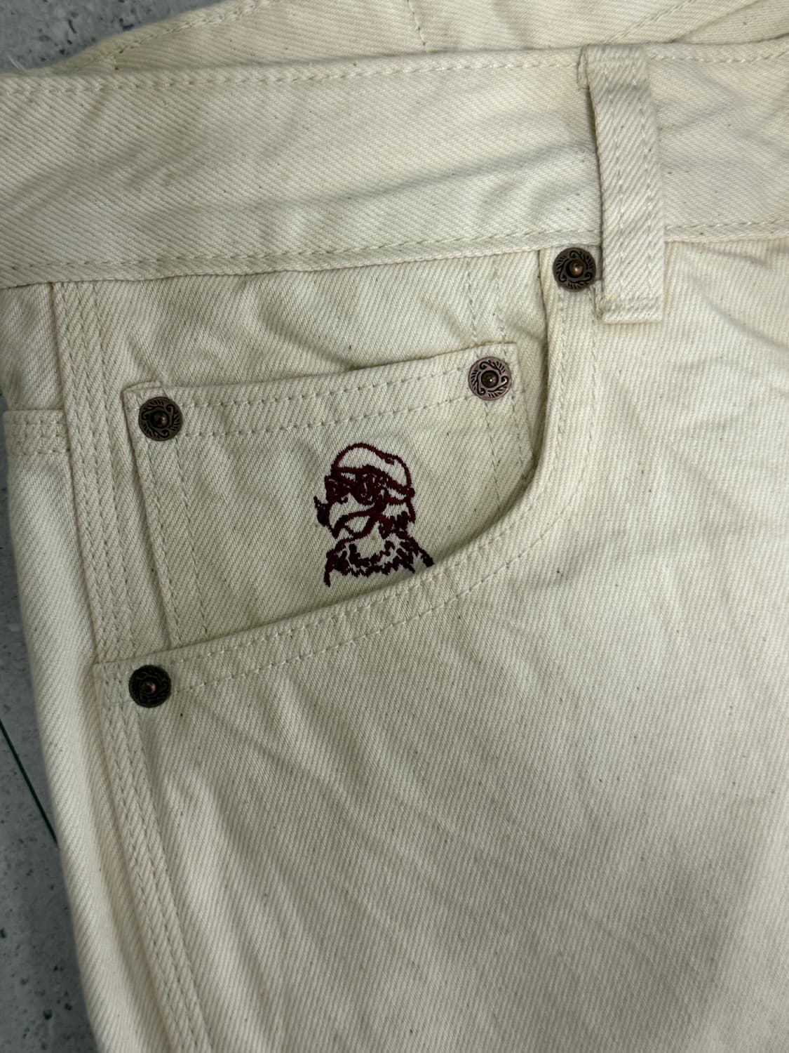 비디알 112 스핏파이어 더블니 팬츠(크림색) 상품이미지6