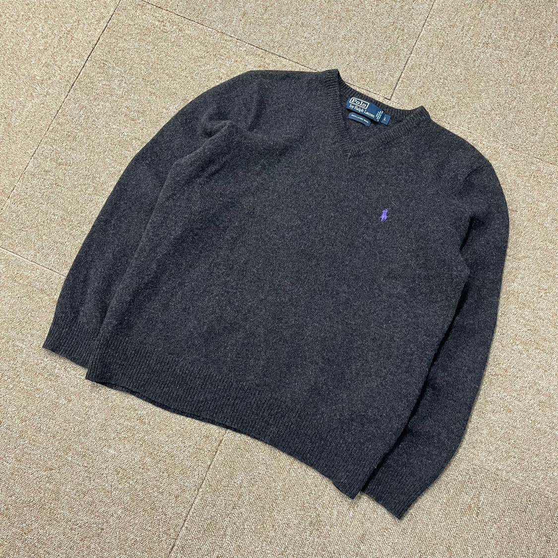 폴로 랄프로렌 브이넥 니트 상품이미지1