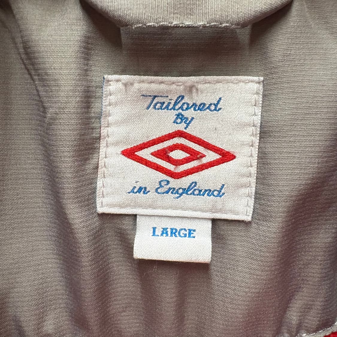 엄브로 잉글랜드 축구 국대 벤치파카 점퍼 L 상품이미지4