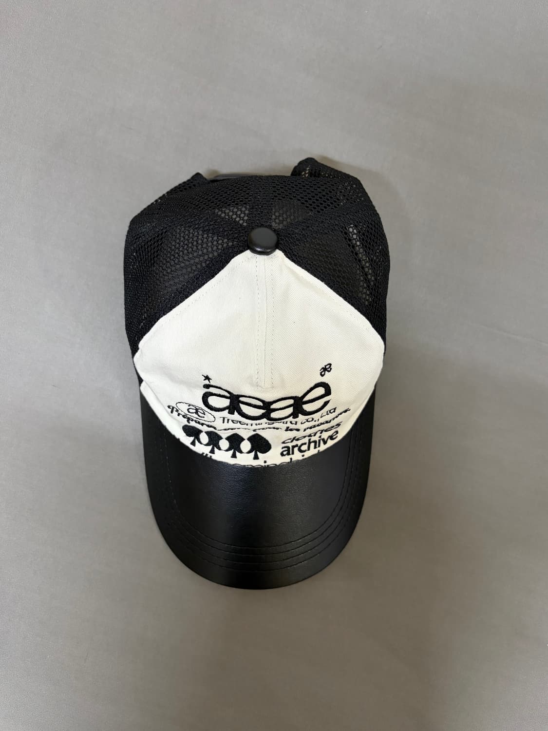 aeae X TREEMINGBIRD | web logo mesh cap 상품이미지3