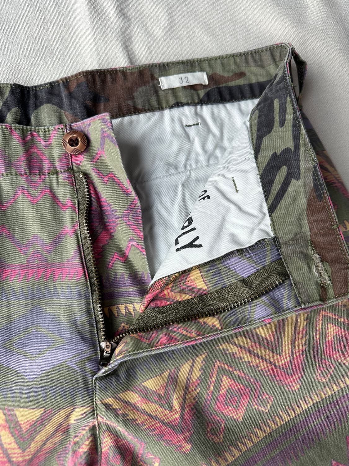 데님앤서플라이 랄프로렌 아즈텍 나바호 패턴 쇼츠 32  상품이미지4