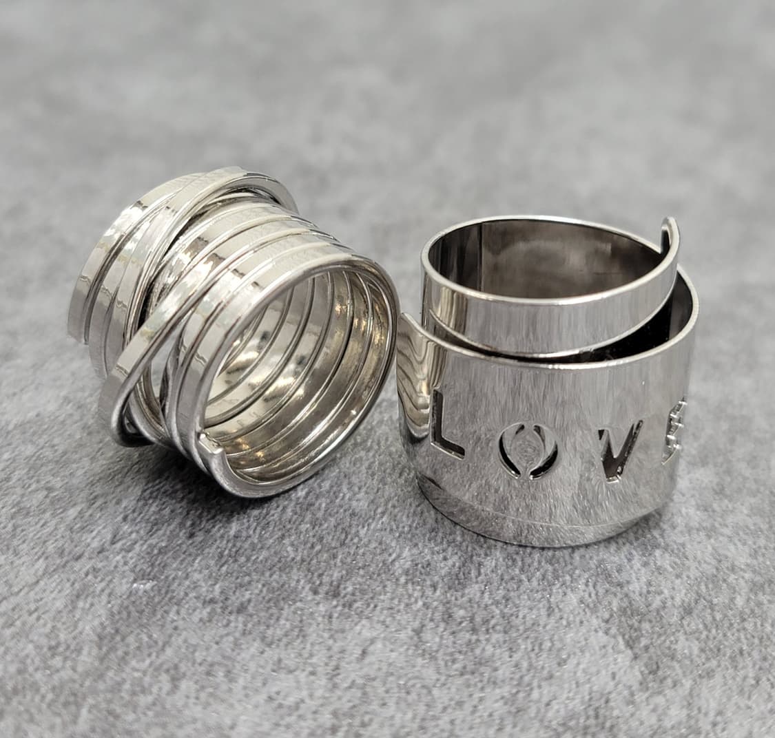 wide ring set 상품이미지1