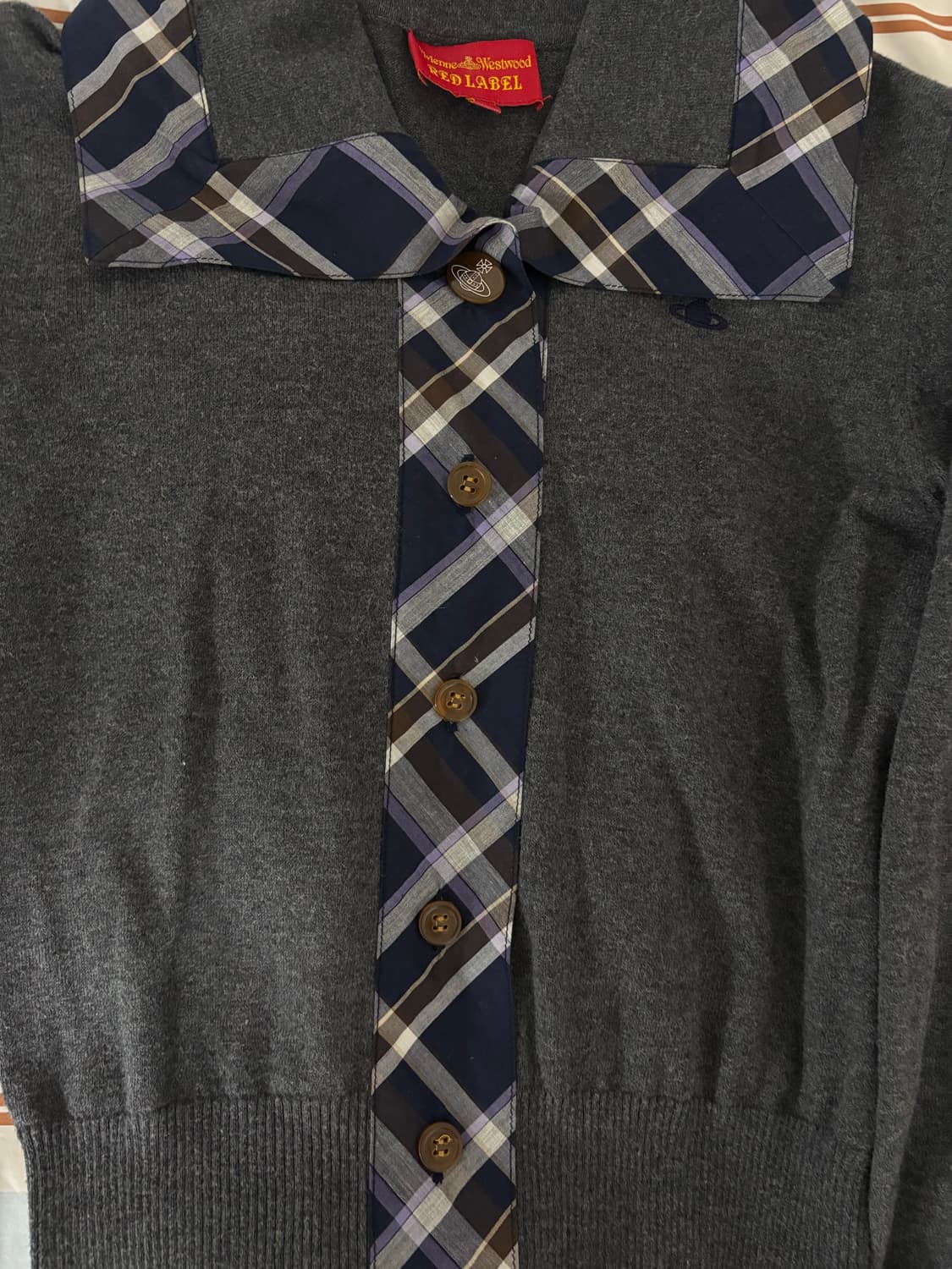 비비안웨스트우드 레드라벨 가디건 빈티지 상품이미지5