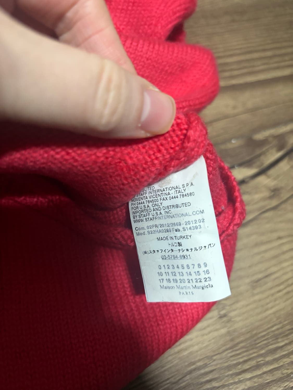 mm6 언발니트 상품이미지3