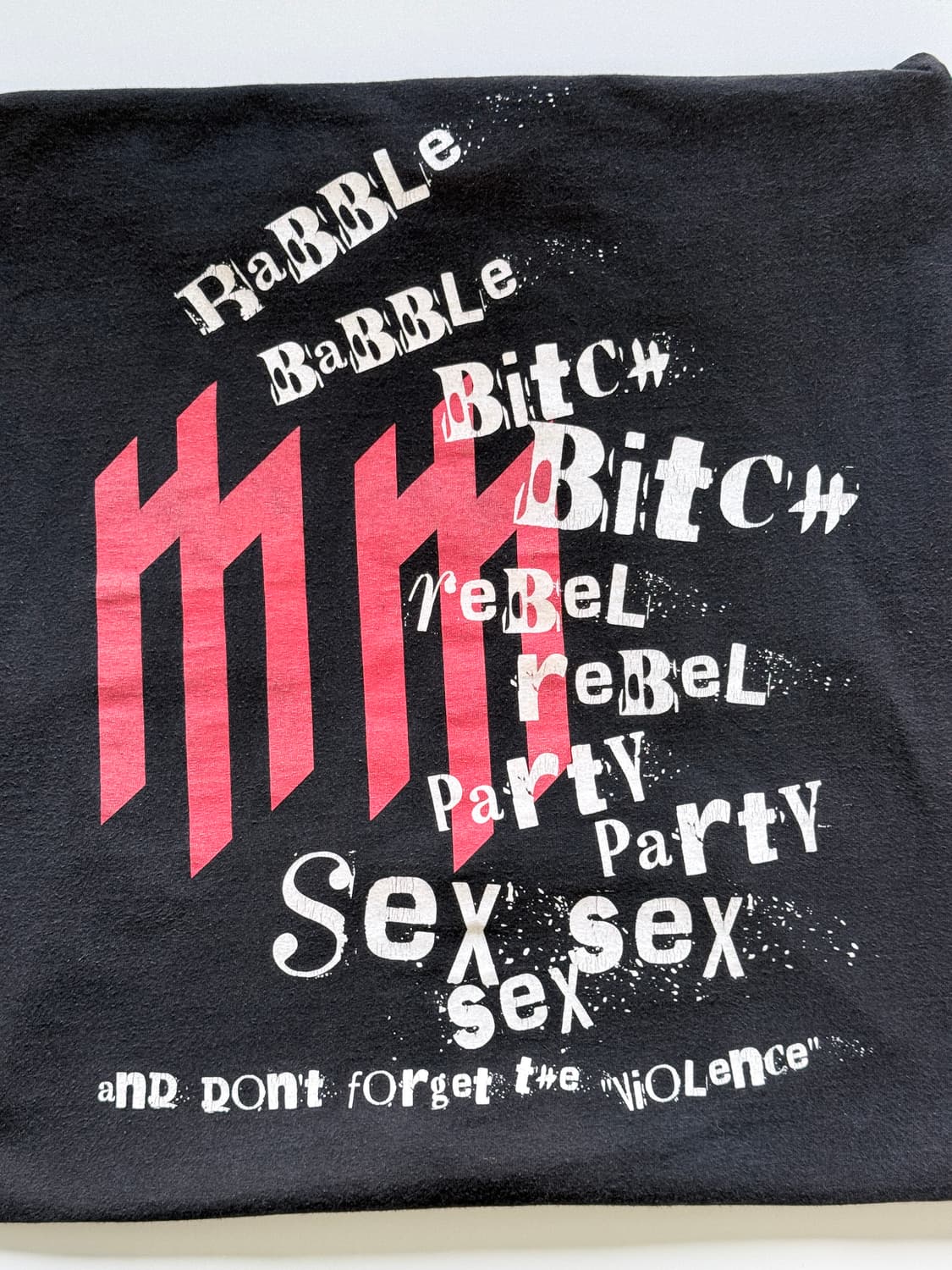 (XL) Marilyn Manson Big Face Giant Tag   상품이미지4