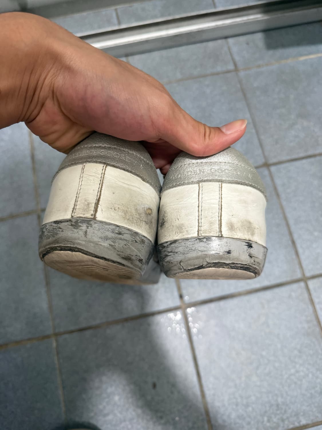 골든구스 화이트 실버탭 43 상품이미지4