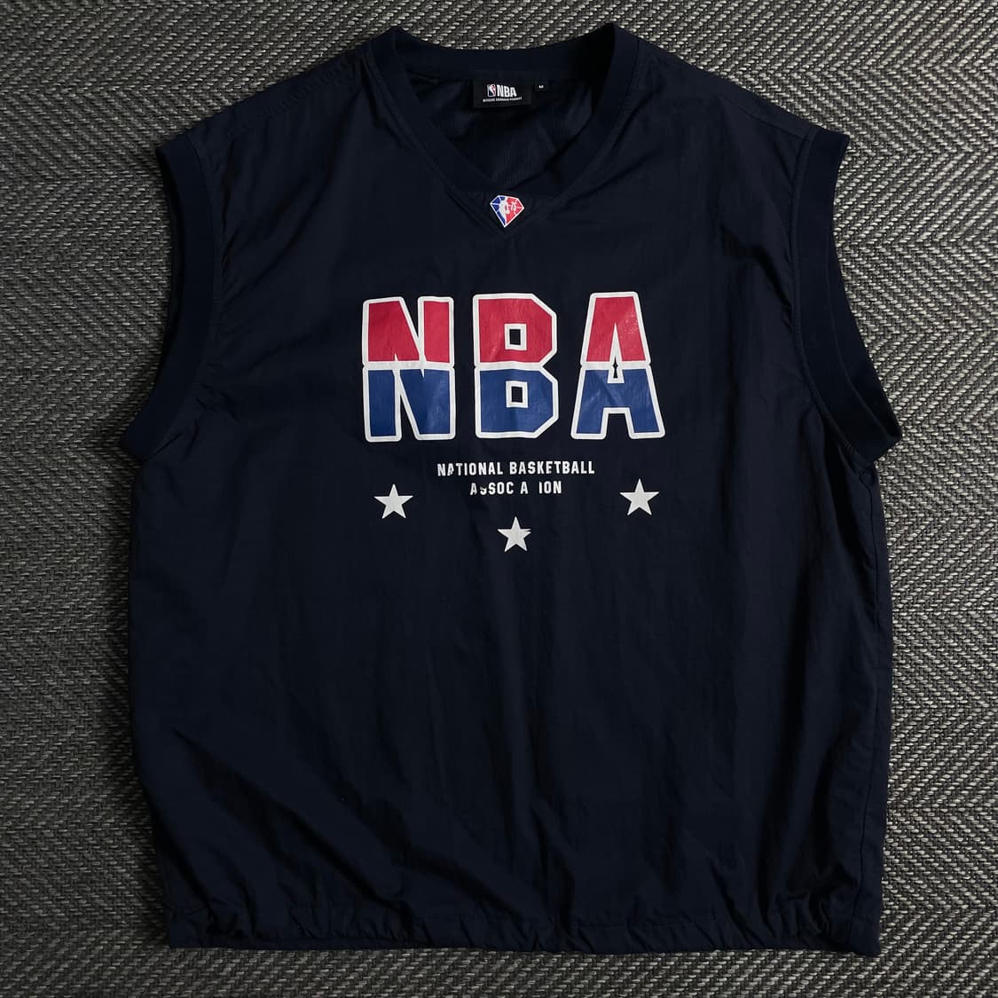 NBA 빅로고 나일론 우븐 웜업 베스트 y 3776 상품이미지2