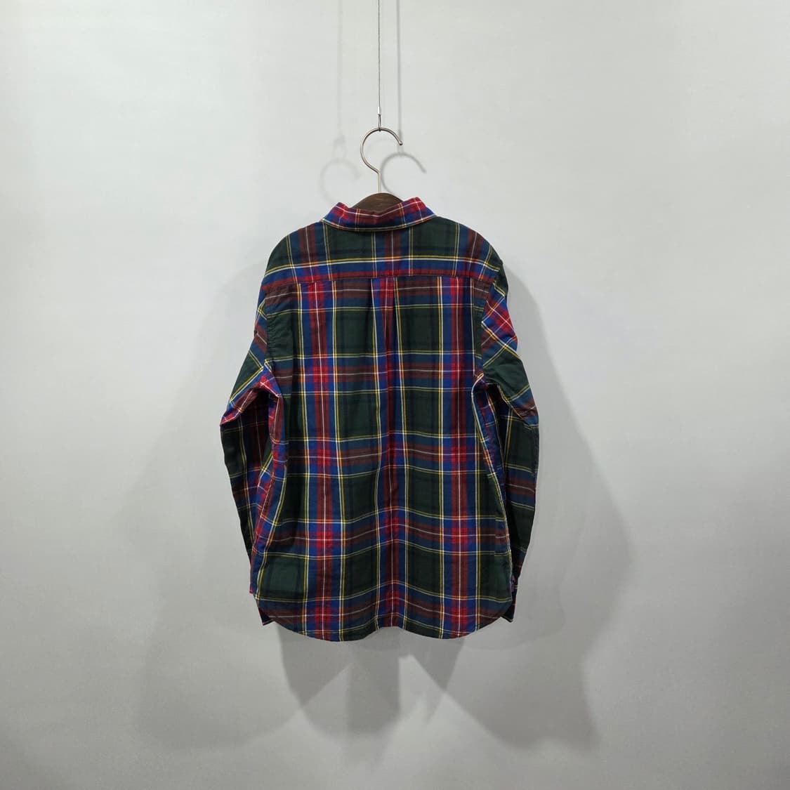 갭 키즈 버튼다운 타탄체크 셔츠 M/8 상품이미지5