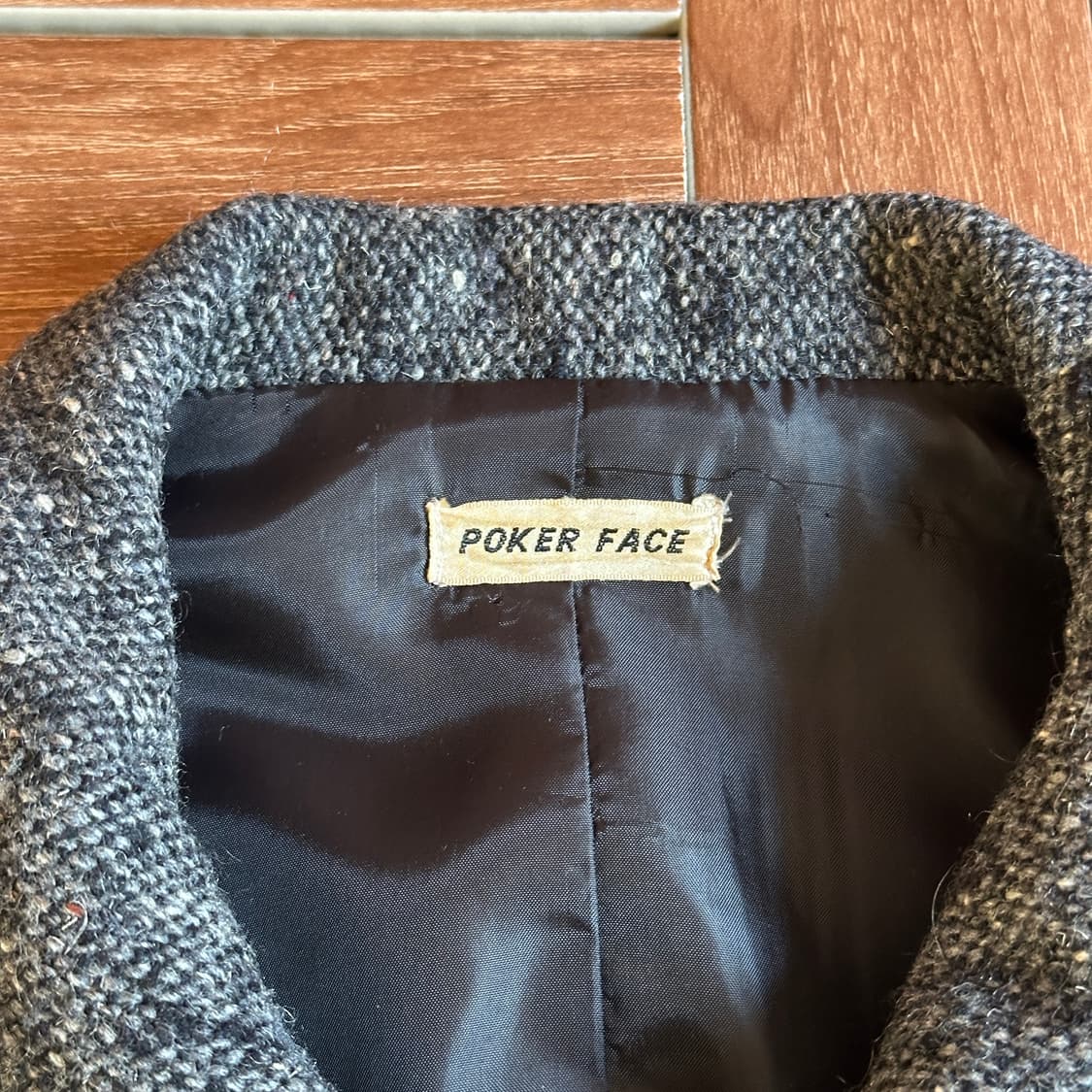 Pokerface tweed wool bomber jacket 상품이미지8