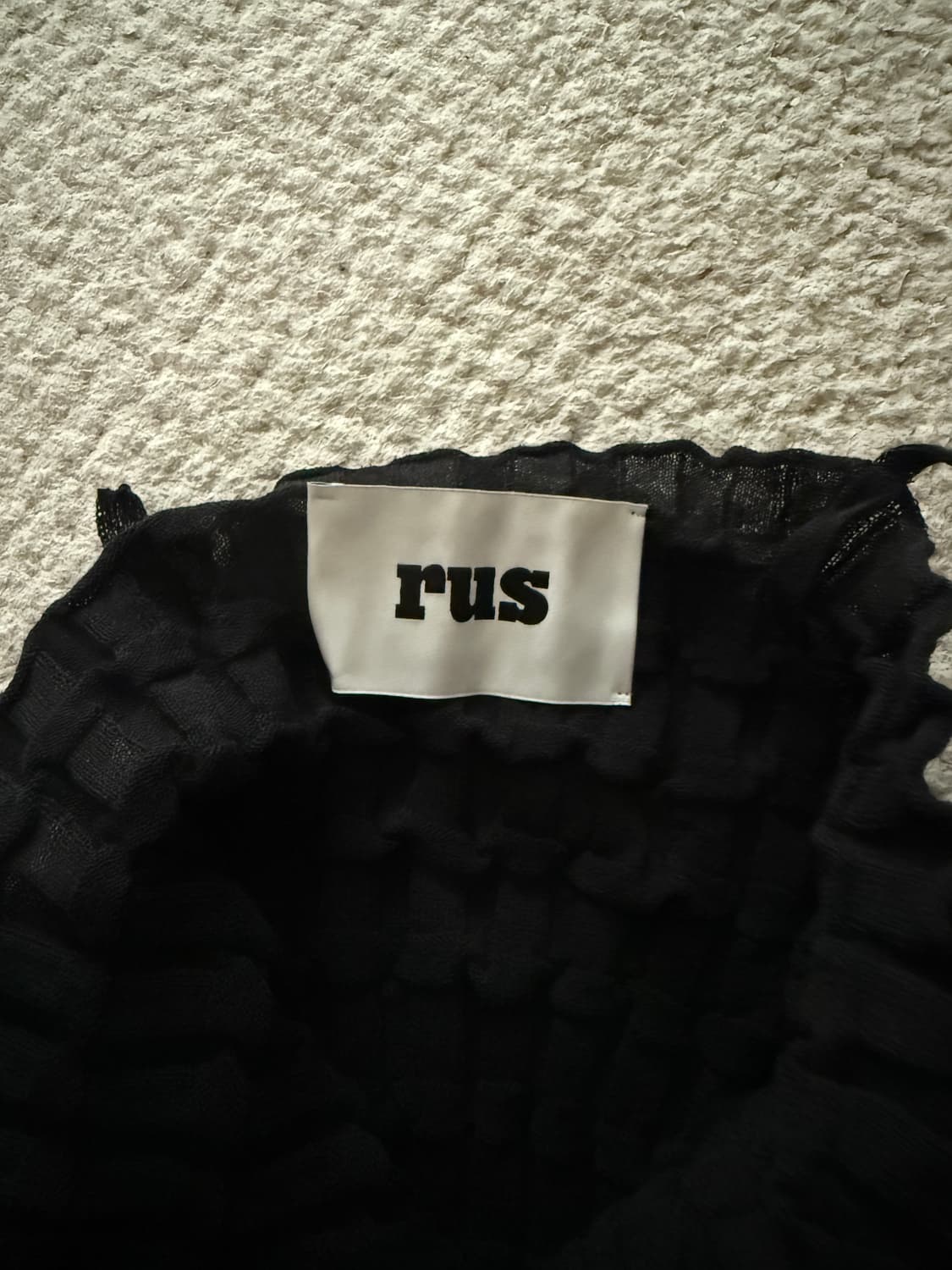 RUS 슬리브리스 니트 상품이미지3