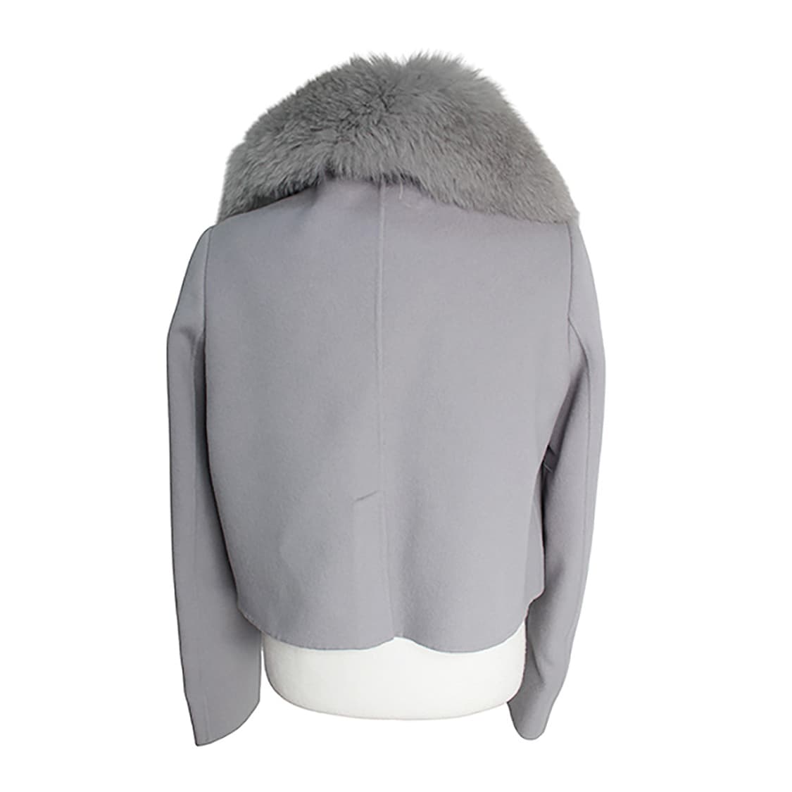 할스톤 그레이 폭스 퍼 숏 자켓 44 상품이미지2