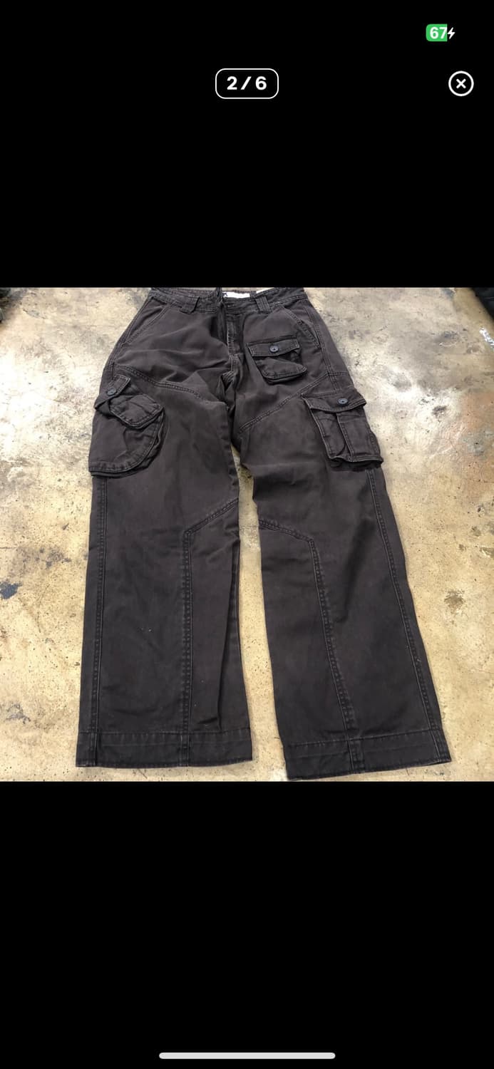 [정품/30] 에스크 브라운 카고 팬츠 상품이미지2