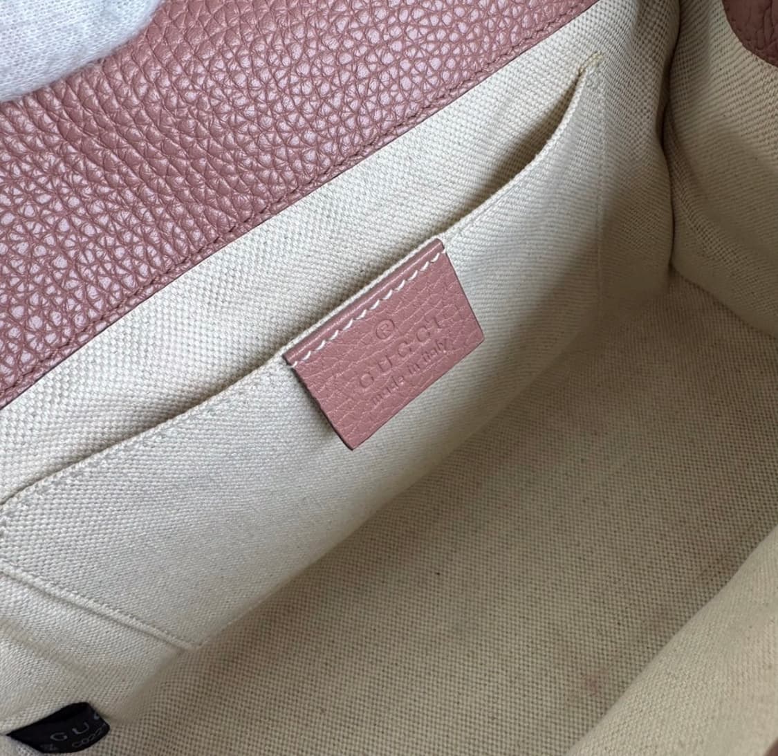 [MINI] 구찌 마몬트 마틀라세 탑핸들 투웨이 토트백 숄더백 미니 핑크 상품이미지9