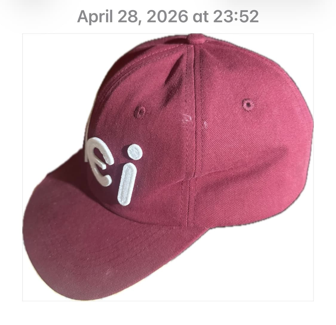 하이산 Hei 빅로고 펠트캡 레드 상품이미지2