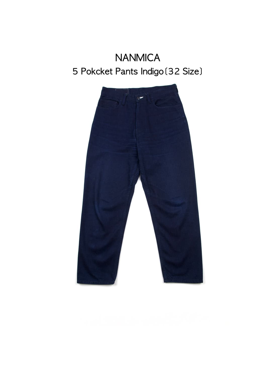 Nanamica 5포켓 데님 인디고 상품이미지1